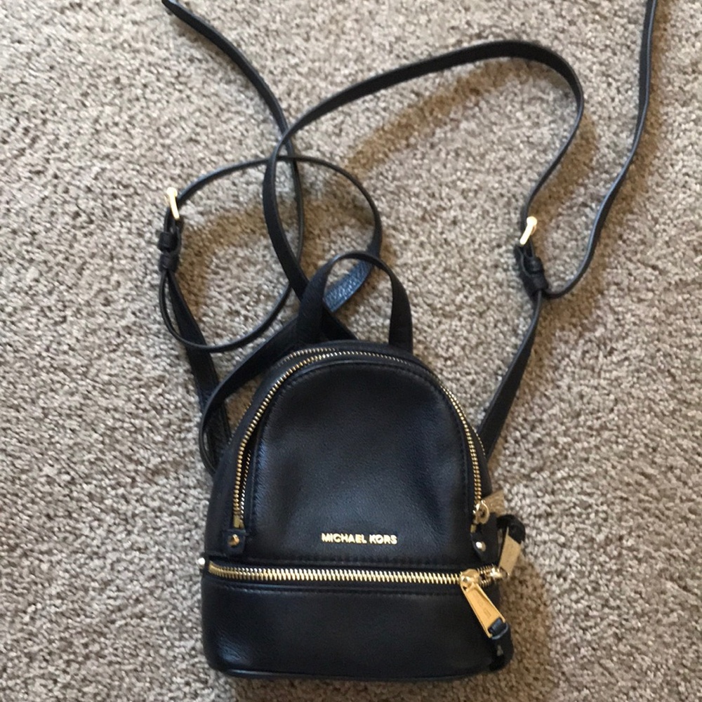 Michael Kors convertible mini backpack